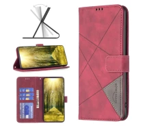 Купить - чехол для смартфона  Чехол-книжка BF Color Geometric для Motorola G32 Rose Red