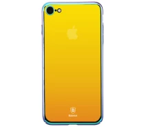 Купить - чехол для смартфона  Чехол для телефона Baseus iPhone SE 2020/8/7 Glass Stream Gold (WIAPIPH7-GZ0V)