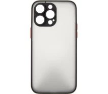 Купить - чехол для смартфона  Чехол для мобильного телефона Dengos Matte iPhone 14 Pro Max (black) (DG-TPU-MATT-126)