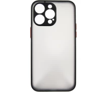 Купить - чехол для смартфона  Чехол для мобильного телефона Dengos Matte iPhone 15 Pro Max (black) (DG-TPU-MATT-133)