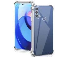 Купить - чехол для смартфона  TPU чехол GETMAN Ease logo усиленные углы Full Camera на Motorola Moto E40 / E30 (Прозрачный (Прозрачный)) 1750148