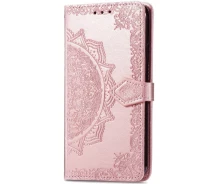 Купить - чехол для смартфона  Кожаный чехол (книжка) Art Case с визитницей на Samsung Galaxy A06 (Розовый) 1906398