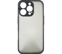 Купить - чехол для смартфона  Чехол для мобильного телефона Dengos Matte iPhone 16 Pro (black) (DG-TPU-MATT-150)