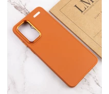 Купить - чехол для смартфона  TPU чехол Bonbon Metal Style на Xiaomi Redmi Note 13 Pro+ (Оранжевый / Papaya) 1729130