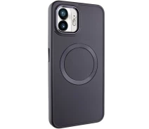 Купить - чехол для смартфона  TPU чехол Bonbon Metal Style with Magnetic safe на Nothing Phone 2 (Черный / Black) 1714812