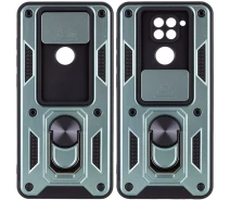 Купить - чехол для смартфона  Чехол Fiji Camera Defence для Xiaomi Redmi Note 9 бампер с защитой камеры Green
