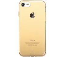 Купить - чехол для смартфона  Чехол для телефона Baseus Simple iPhone SE 2020/8/7 Gold (ARAPIPH7-A0V)