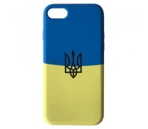 Купить - чехол для смартфона  Чехол Fiji Ukraine для Apple iPhone 6 / 6S бампер с микрофиброй герб Украины Blue/Yellow
