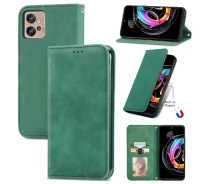 Купить - чехол для смартфона  Чехол-книжка Skin Feel Leather Wallet для Motorola G32 Green