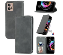 Купить - чехол для смартфона  Чехол-книжка Skin Feel Leather Wallet для Motorola G32 Grey