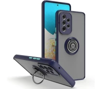 Купить - чехол для смартфона  Чехол Fiji Colorframe для Samsung Galaxy A73 5G (A736) матовый бампер с кольцом подставкой Dark Blue
