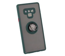 Купить - чехол для смартфона  Чехол Fiji Colorframe для Samsung Galaxy Note 9 (N960) матовый бампер с кольцом подставкой Green