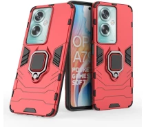 Купить - чехол для смартфона  Чехол Fiji Ring для Oppo A79 5G (CPH2553 / CPH2557) бронированный бампер с кольцом подставкой красный