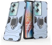 Купить - чехол для смартфона  Чехол Fiji Ring для OnePlus Nord N30 SE (CPH2605) бронированный бампер с кольцом подставкой темно-синий
