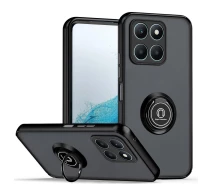 Купить - чехол для смартфона  Чехол Fiji Colorframe для Honor X8a матовый бампер с кольцом подставкой Black