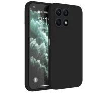 Купить - чехол для смартфона  Чехол Fiji Full Soft Premium для Honor X8a противоударный бампер с микрофиброй Black