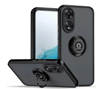 Купить - чехол для смартфона  Чехол Fiji Colorframe для Oppo A78 (CPH2565) матовый бампер с кольцом подставкой Black