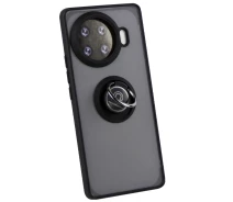 Купить - чехол для смартфона  Чехол Fiji Colorframe для Tecno Spark 20 Pro Plus (KJ7) матовый бампер с кольцом подставкой Black