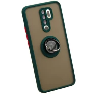 Купить - чехол для смартфона  Чехол Fiji Colorframe для Xiaomi Redmi 9 матовый бампер с кольцом подставкой Green