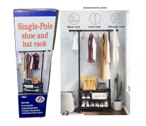 Купить - вешалку  Напольная вешалка с полкой для обуви XPRO SINGLE-POLE SHOE and HAT RACK (43157-SINGLE-POLE_425)