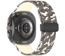Купить - ремешок и браслет для часов  Ремешок Deexe Camouflage Pattern для Samsung Galaxy Watch Ultra (47mm) - Starlight