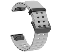 Купить - ремешок и браслет для часов  Ремешок Deexe Ocean Strap для часов Garmin с креплением Quick Fit 26mm - Grey