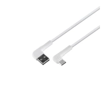 Купить - адаптер и кабель  Кабель USB-Type-C Remax RC-014a Tenky 1 метр 2.1A силиконовый, белый, для быстрой зарядки смартфонов (6972174157870)
