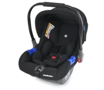Купить - детское автокресло  Бєйбикокон EL CAMINO ME 1043 NEWBORN Royal Black: мягкий и безопасный спутник для малыша
