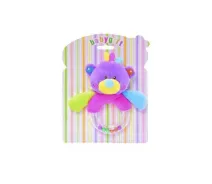 Купить - Погремушка мягкая Bambi C20561 Животные Медведь (C20561-5)