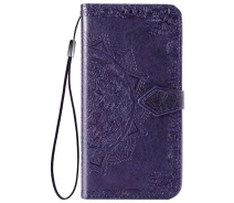 Купить - чехол для смартфона  Кожаный чехол (книжка) Art Case с визитницей для Oppo A33 (2020) (Фиолетовый) (100065921)