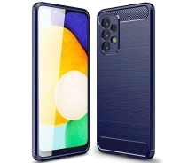 Купить - чехол для смартфона  Чехол Fiji Polished Carbon для Samsung Galaxy A73 5G (A736) ТПУ бампер синий