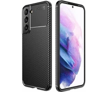 Купить - чехол для смартфона  Чехол Fiji Ultimate Carbon для Samsung Galaxy S22 Plus (S906) противоударный бампер черный