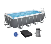 Купить - бассейн  Бассейн Bestway 56670 (488х244х122) с картриджным фильтром