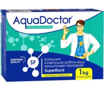 Купить - химию для бассейнов  Химия для бассейнов Aquadoctor Superflock 1кг