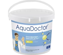 Купить - химию для бассейнов  Aquadoctor MC-T 1 кг (хлор длит. действия, трехкомпонентный)