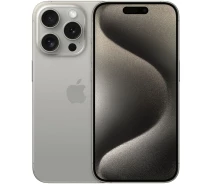 Купить - смартфон и мобильный телефон  Смартфон iPhone 15 Pro 1TB Natural Titanium,Model A3102 (Grade A) Seller Refurbished (MTVF3)