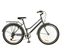 Купить - велосипед и аксессуар  Велосипед 26 "Discovery Prestige Woman 2017 Рама 17" Черно-фиолетовый ES 1623