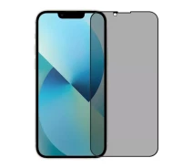 Купить - защитное стекло для смартфона  Защитное стекло Fiji Privacy для Apple Iphone 14 антишпион Anti-peeping Full Glue черный 0,26 мм
