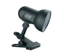 Купить - настольную лампу  Настольная лампа Osram Panan Classic Clip 40W 220V E27 на клипсе черная (4099854364143)