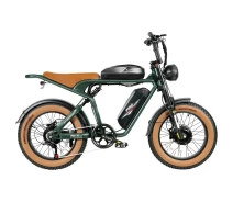 Купить - электровелосипеды  Электровелосипед SAMEBIKE Pilot M20 SR Dual Batteries Green [123390]