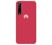 Купить - чехол для смартфона  Чехол Silicone case Premium для Huawei P Smart S Camelia (15) светло красный