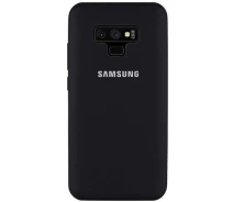Купить - чехол для смартфона  Чехол Silicone case для Samsung Premium Note 9 Black (03) черный