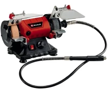 Купить - точильный станок  Einhell Станок точильный TC-XG 75 Kit, 150 Вт, диск 75 мм, гибкий вал (4412559-e)