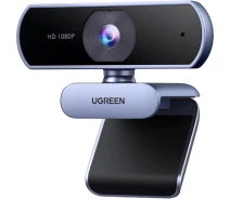 Купить - web-камеру  Веб-камера Ugreen CM678 HD webcam USB-A 2Mp Grey (15728)