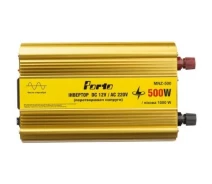 Купить - автомобильный инвертор  Автомобильный инвертор 12V/220V 500W, чистая синусоида Porto (MNZ-500)