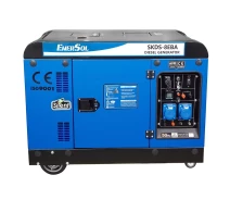 Купить - генератор  Дизельный генератор Kit Energy EnerSol SKDS-8EBA 230B 50Гц 8кВт 1-3 фазы с электростартером
