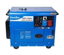 Купить - генератор  Дизельный генератор Kit Energy EnerSol SKDS-7EBAU 230B 50Гц 6,5 кВт 1-3 фазы с электростартером