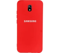 Купить - чехол для смартфона  Чехол Silicone case для Samsung J330 (24) Red красный