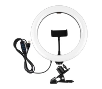 Купить - набор блогера  Набор блогера Puluz Ring USB LED lamp PKT3126B 10.2" + зажим (PKT3126B)
