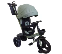 Купить - велосипед и аксессуар  Детский 3-х колесный велосипед MT 1001-1 Frost Green TURBO TRIKE NEW 2024 с вращательным сиденьем на 360°
